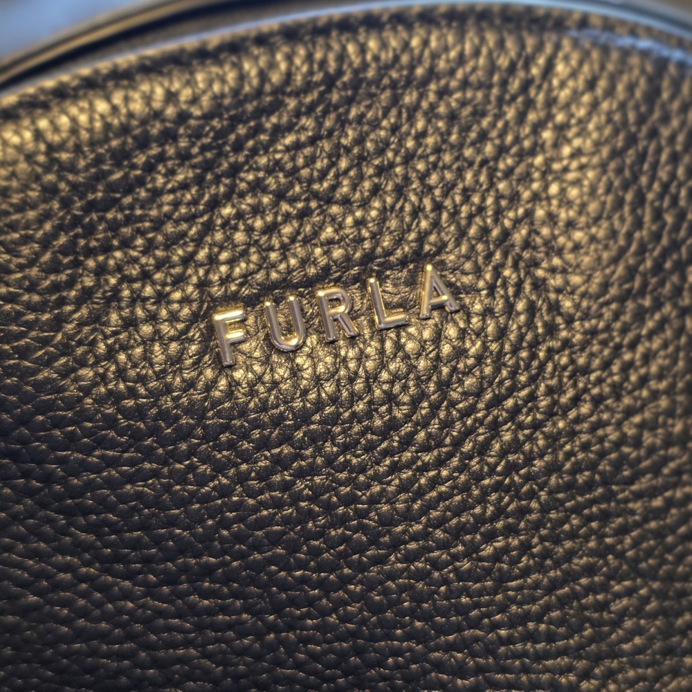 Furla Black Leather Bag